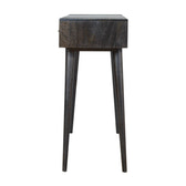 Ash Black 3-Drawer Console Table