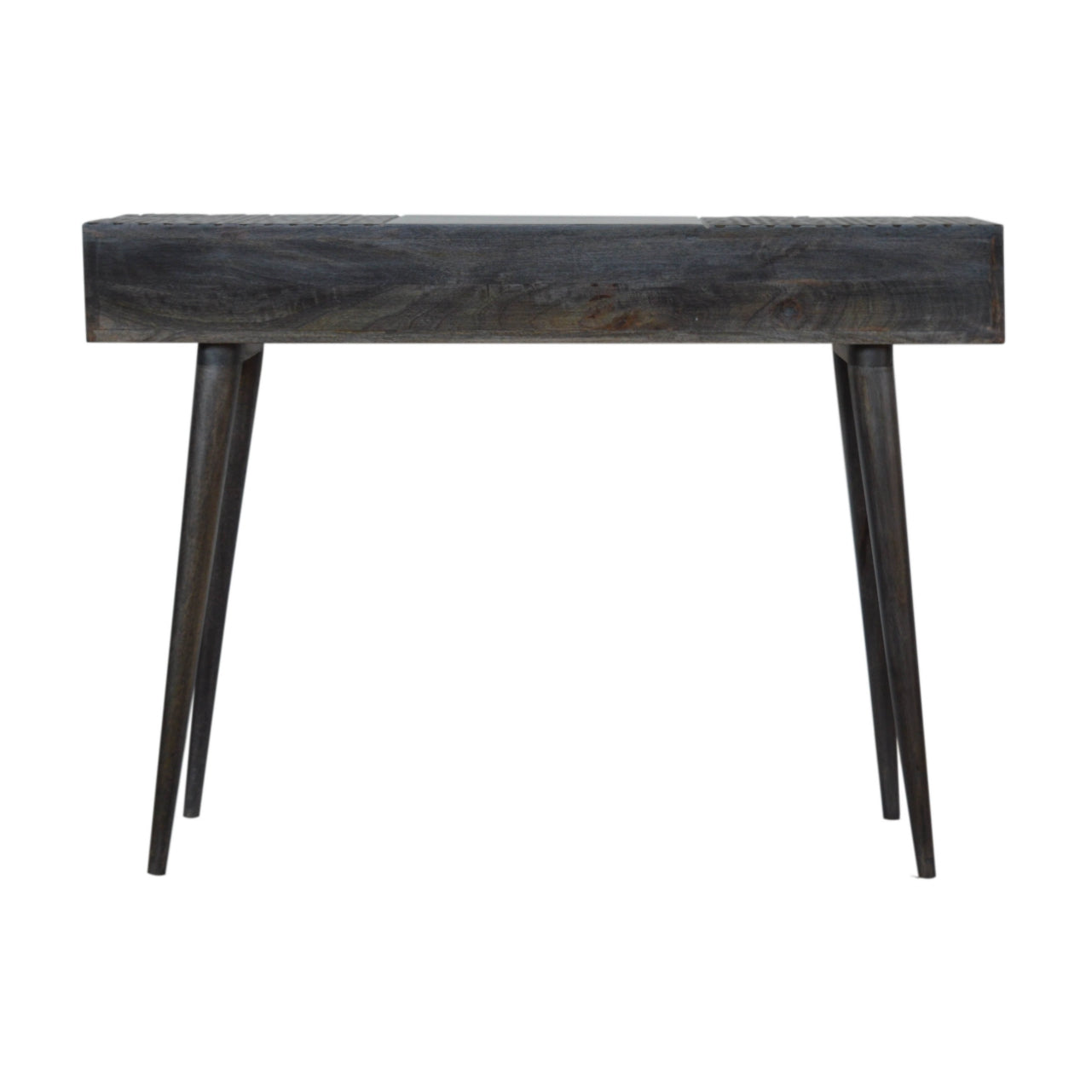 Ash Black 3-Drawer Console Table