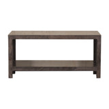 Cairo Coffee Table | Chestnut Solid Mango Wood Open Shelf