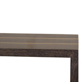 Cairo Coffee Table | Chestnut Solid Mango Wood Open Shelf