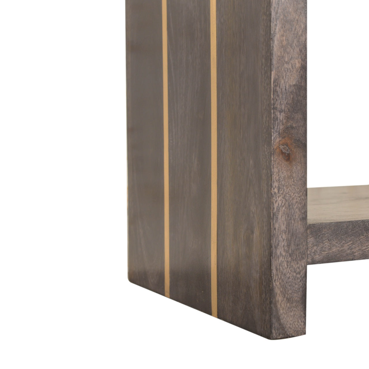 Cairo Coffee Table | Chestnut Solid Mango Wood Open Shelf