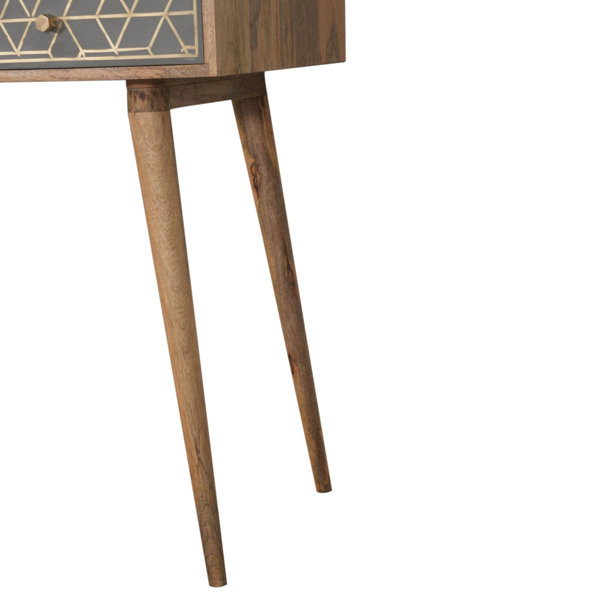 Dice Writing Desk | Oak Solid Mango Wood