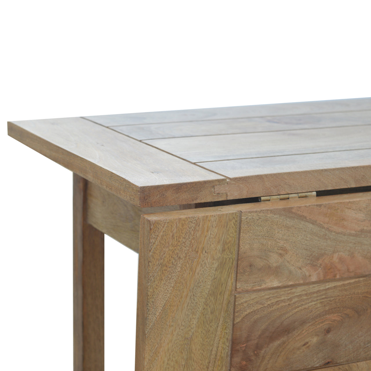 Breakfast Table With 2 Stools Footstool | Oak Solid Mango Wood