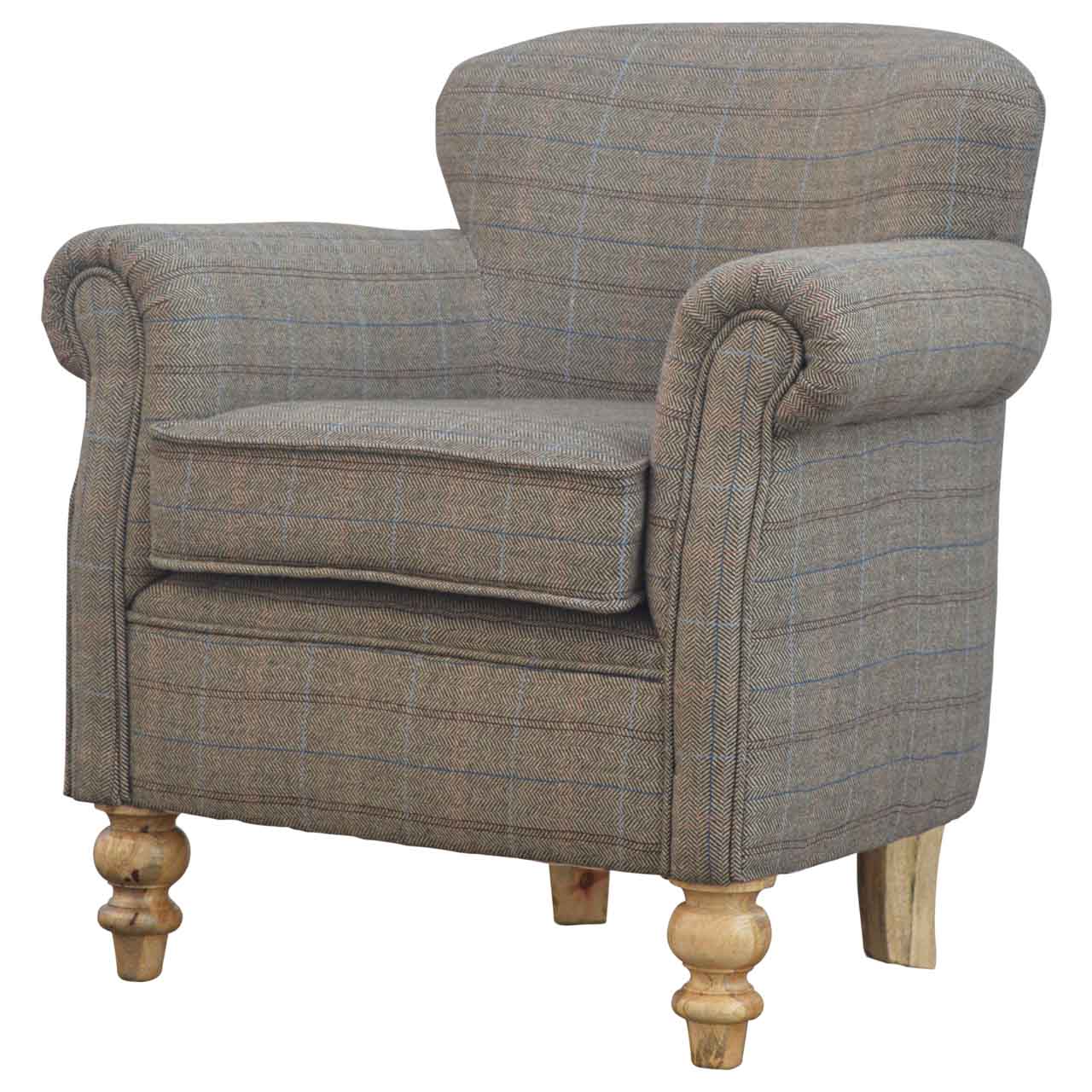 Multi-Tweed Chair | Tweed