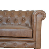 Buffalo Leather Chesterfield Chest of Drawers