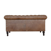 Buffalo Leather Chesterfield Chest of Drawers