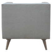 Grey Tweed Armchair