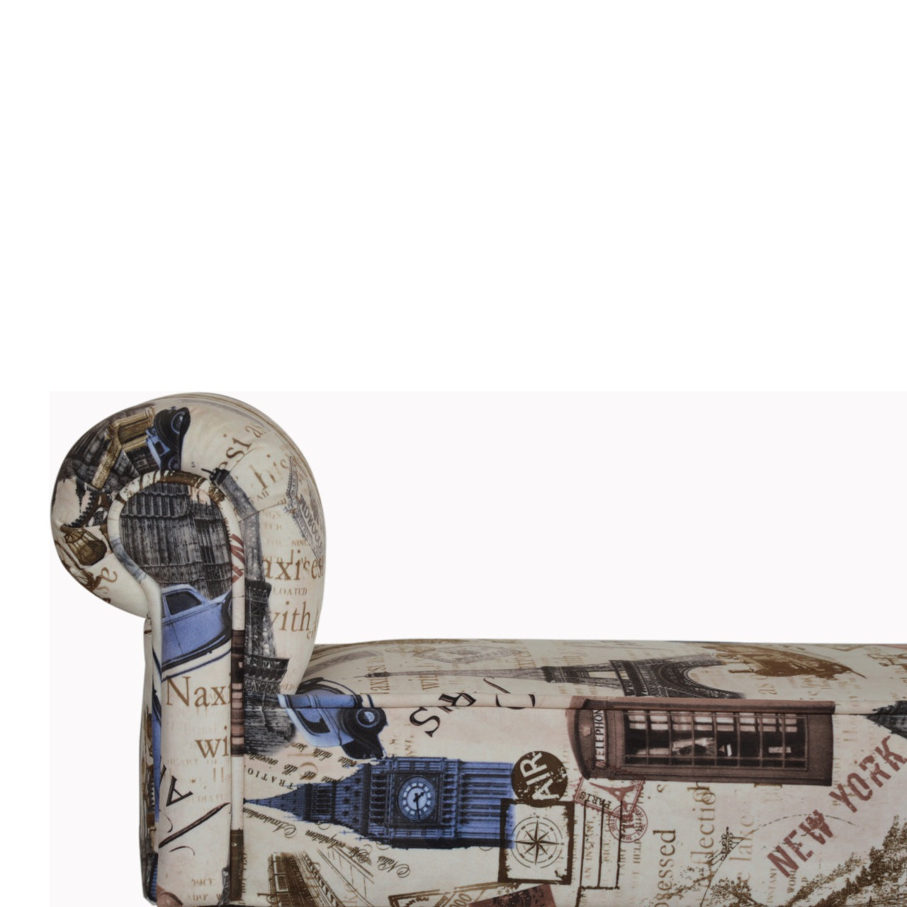 IN1275 - City Printed Bedroom Bench