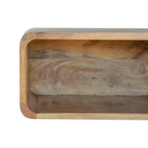 Wall Mounted Open Bedside Table | Oak Solid Mango Wood Wall-Mounted