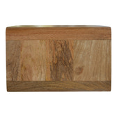 Wall Mounted Open Bedside Table | Oak Solid Mango Wood Wall-Mounted