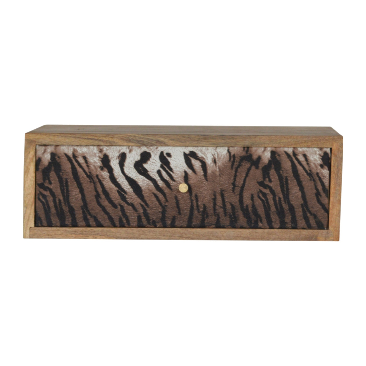Floating Animal Print Bedside Table | Wall-Mounted