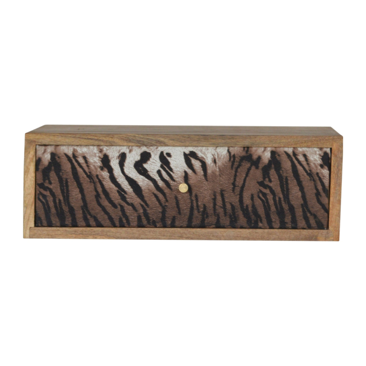 Floating Animal Print Bedside Table | Wall-Mounted