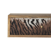 Floating Animal Print Bedside Table | Wall-Mounted