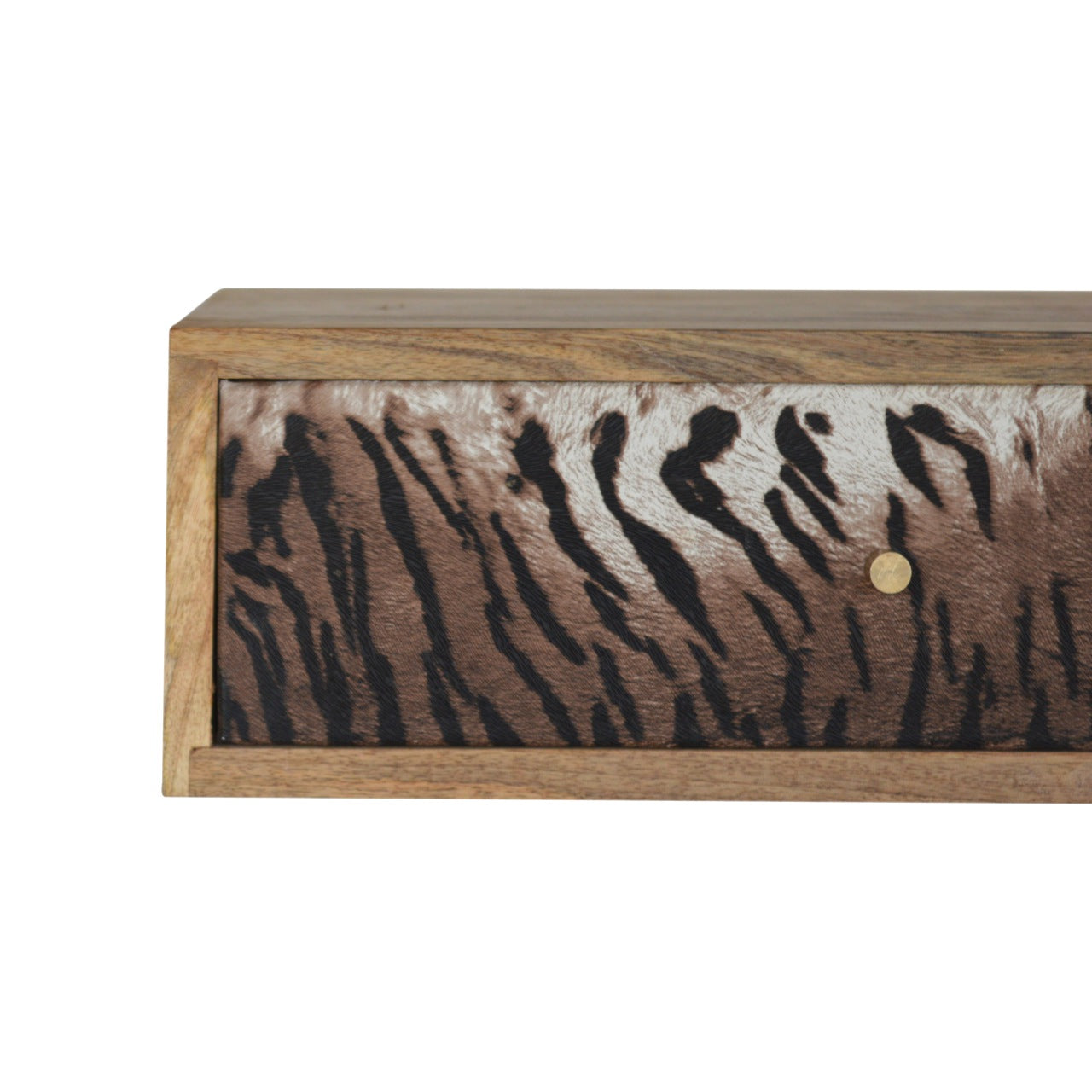 Floating Animal Print Bedside Table | Wall-Mounted