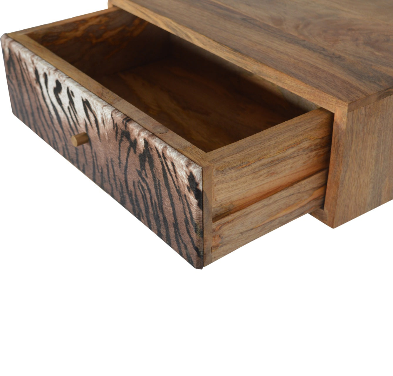 Floating Animal Print Bedside Table | Wall-Mounted