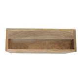 Wall Mounted Prism Bedside Table | Oak Solid Mango Wood Wall-Mounted