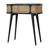Larissa Carbon Black Tray Table Accent Piece
