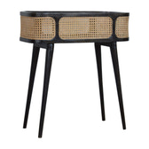 Larissa Carbon Black Tray Table Accent Piece