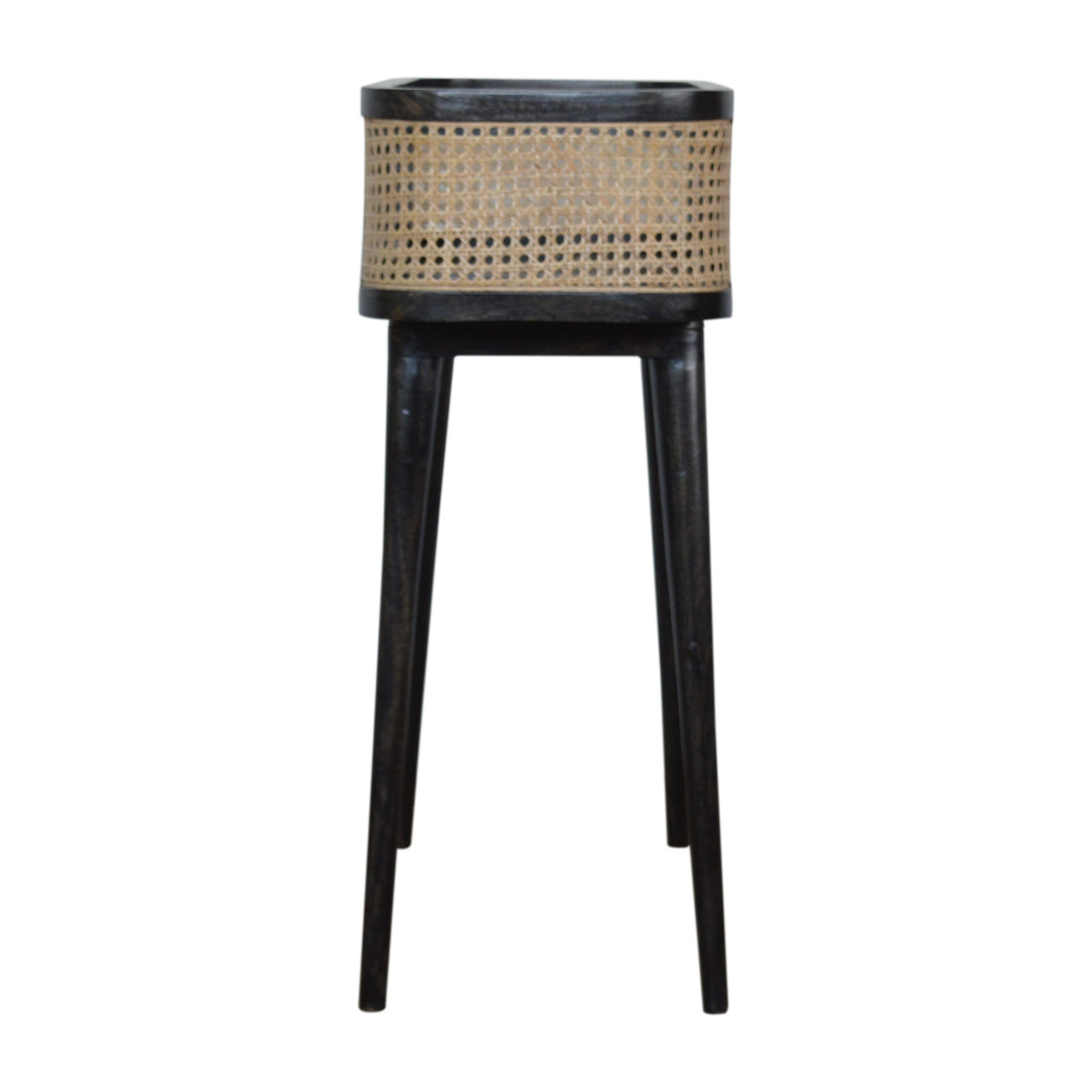 Larissa Carbon Black Tray Table Accent Piece