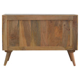 Grey Gradient Sliding Sideboard Chest of Drawers