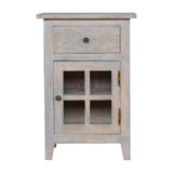 Mini Stone Wash Bedside Table