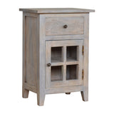 Mini Stone Wash Bedside Table