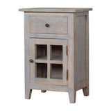 Mini Stone Wash Bedside Table