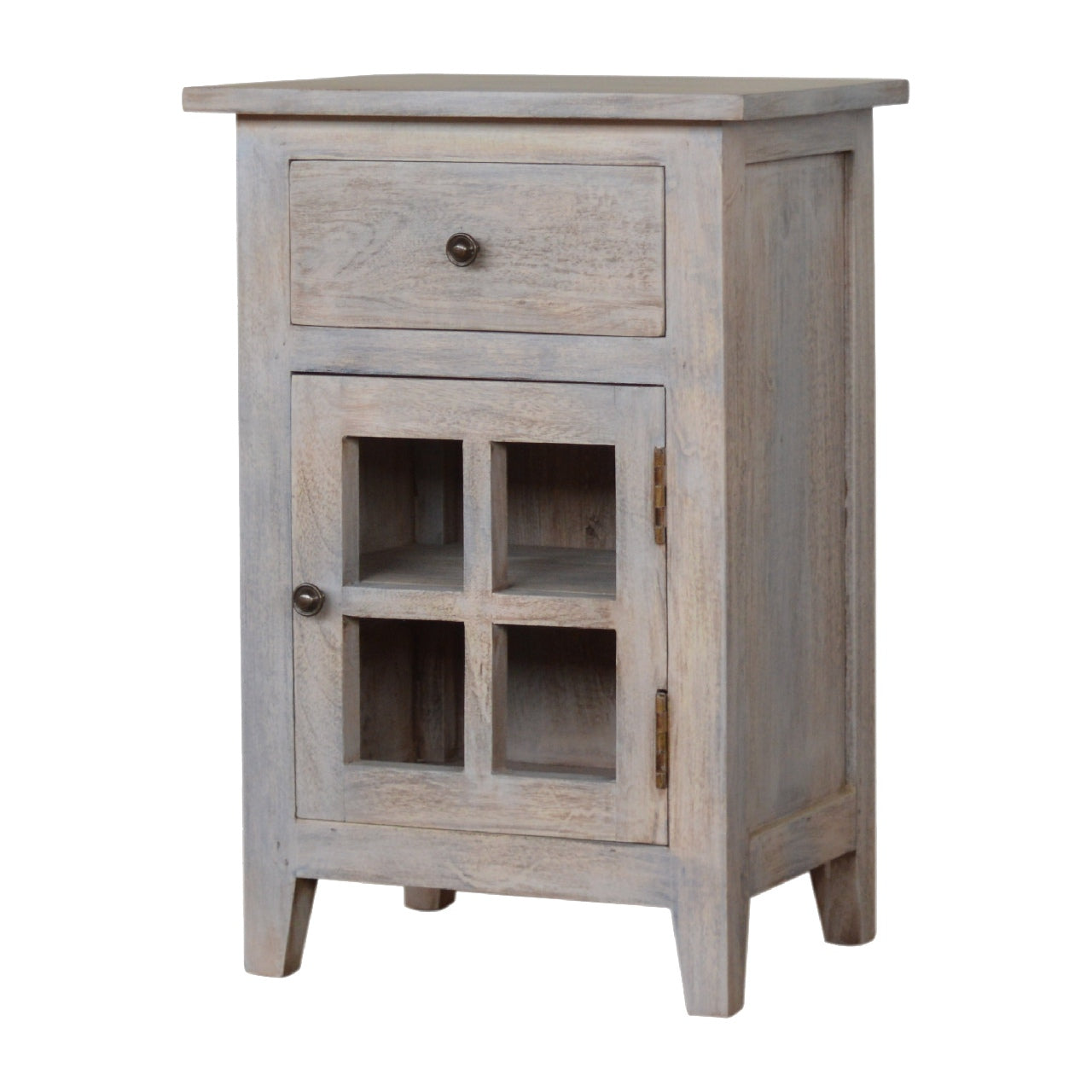 Mini Stone Wash Bedside Table