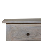 Mini Stone Wash Bedside Table