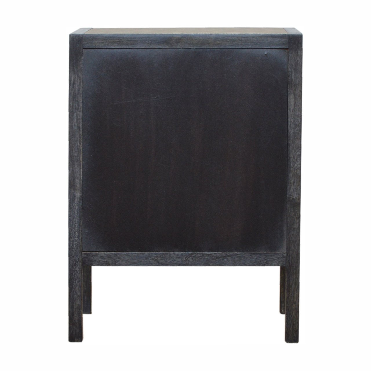 Faux Leather Bedside Table