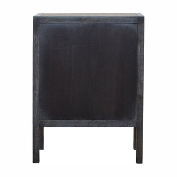 Faux Leather Bedside Table