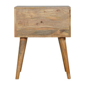 Blue Patterned Bedside Table