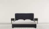 Doha Bedside Table | Black Solid Mango Wood