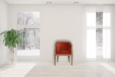 Rust Velvet Occasional Chair
