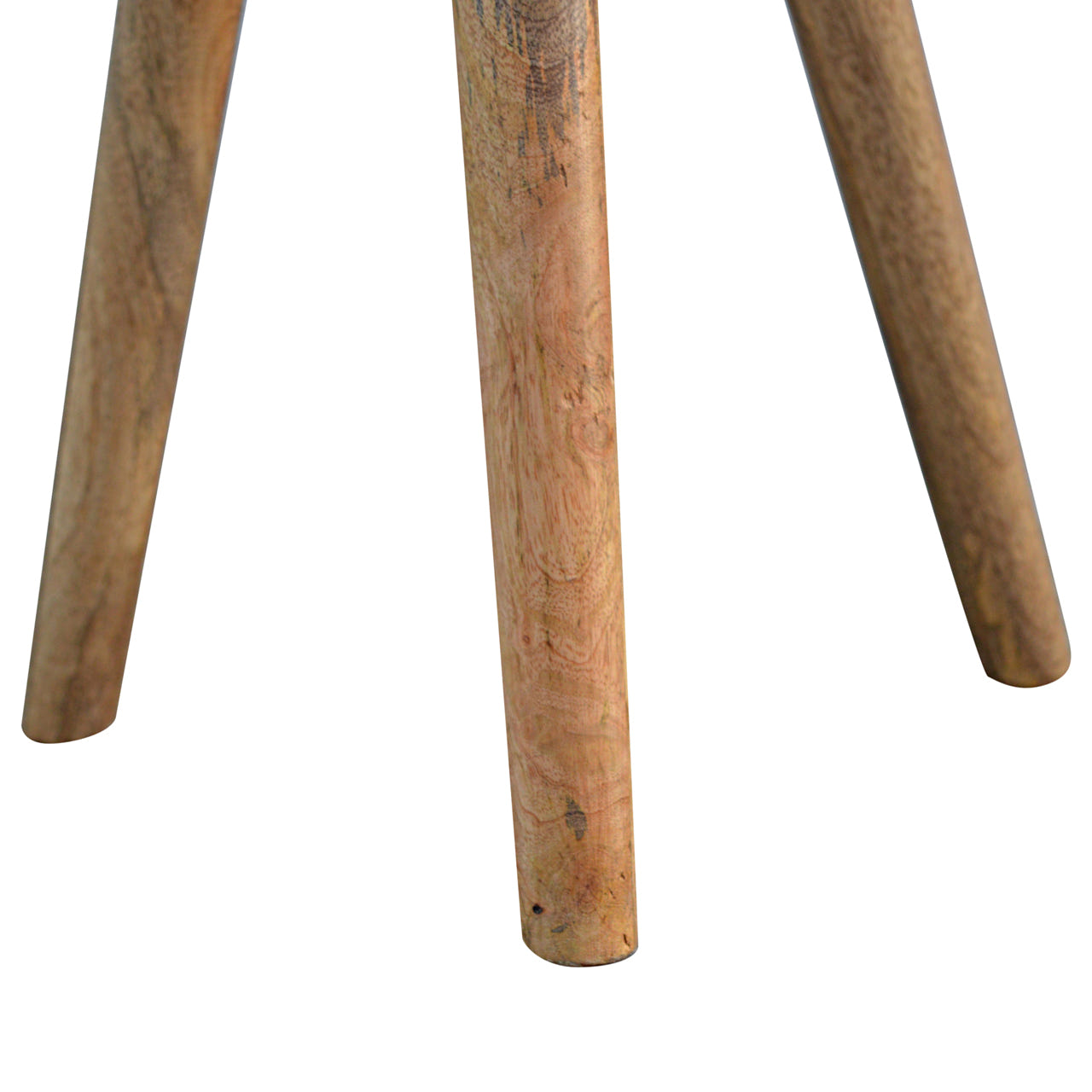 Triangular Accent Tripod Footstool