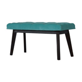 Nordic Style Turquoise Bench