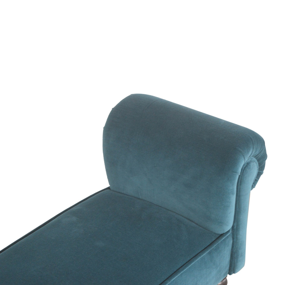 Teal Velvet Bench | Cotton Velvet