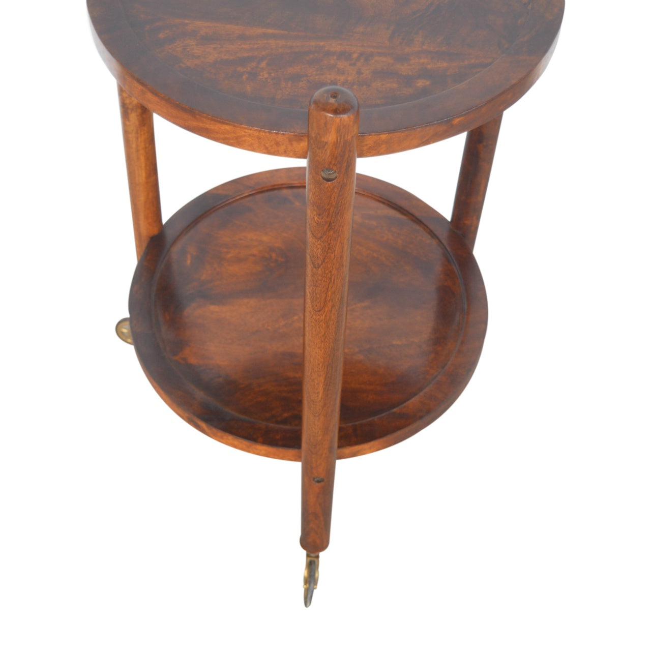 Chestnut Tray Table Chest of Drawers