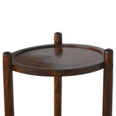 Chestnut Tray Table Chest of Drawers