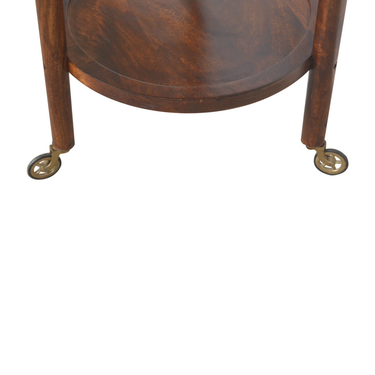 Chestnut Tray Table Chest of Drawers