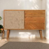 Acadia Sideboard Chest of Drawers | Hand-Carved