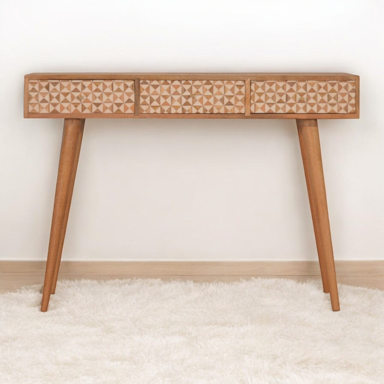 Sarina Console Table | Oak Mango Wood
