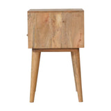 Sarina Bedside Table | Oak Solid Mango Wood