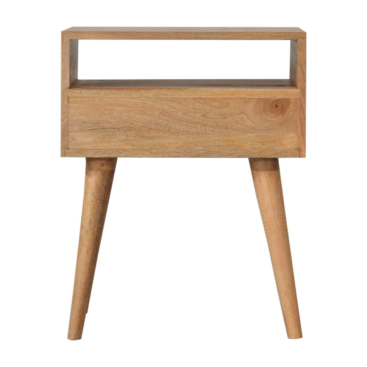 Sarina Bedside Table | Oak Solid Mango Wood