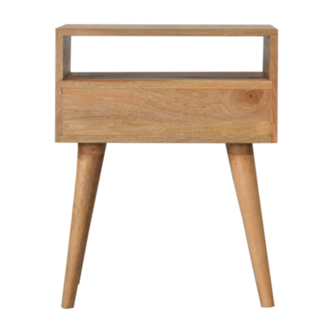 Sarina Bedside Table | Oak Solid Mango Wood