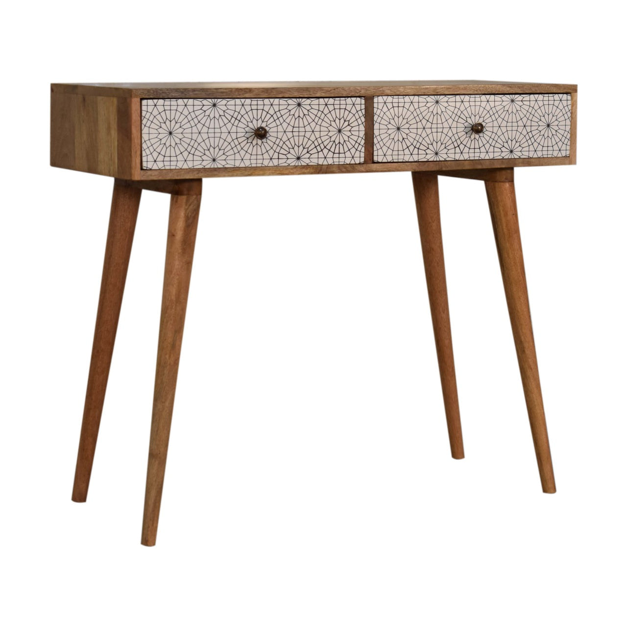 Sendai Console Table | Oak-Ish Solid Mango Wood