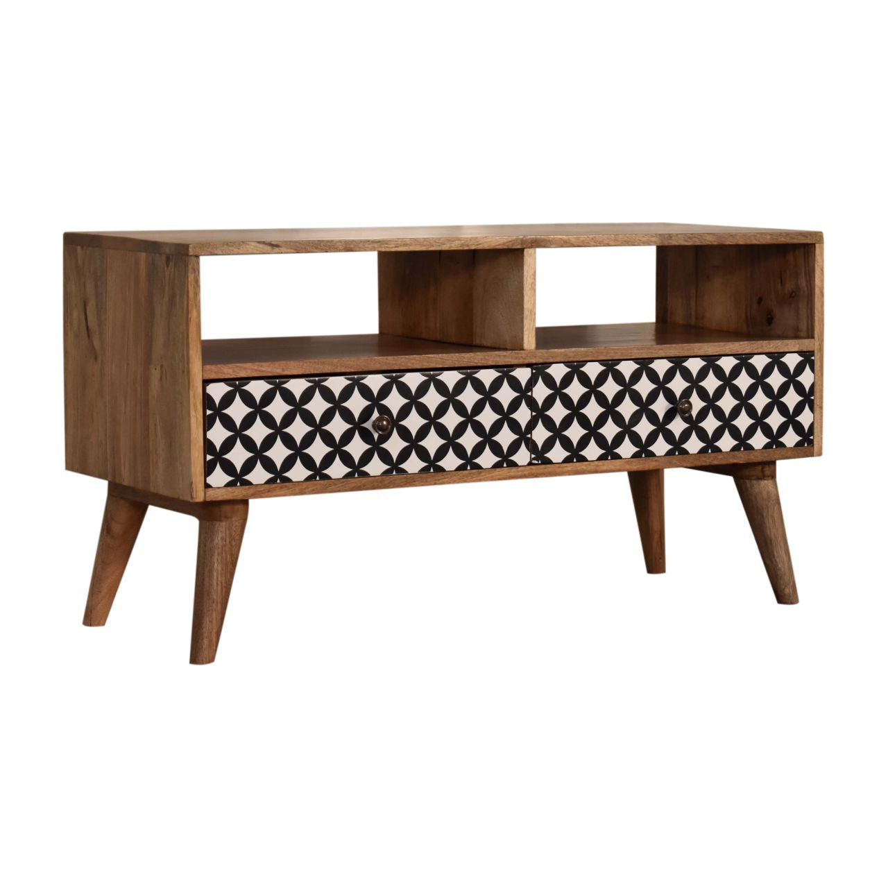 Diamond Screen Printed TV Media Unit