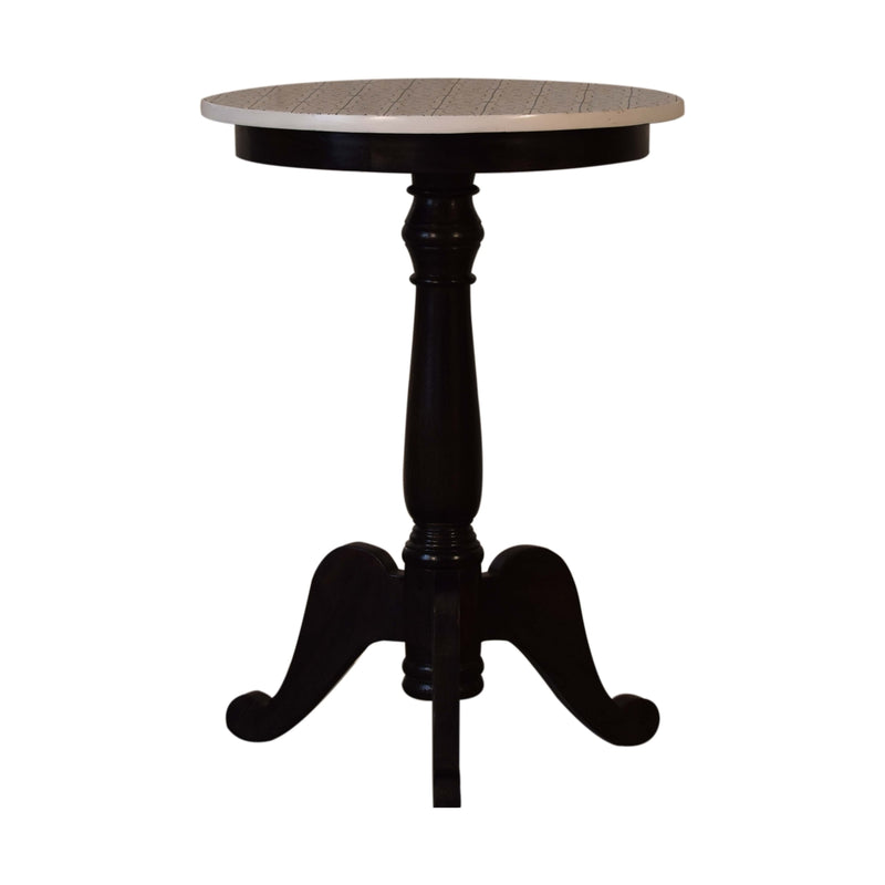 Round French Style Tea Table Accent Piece