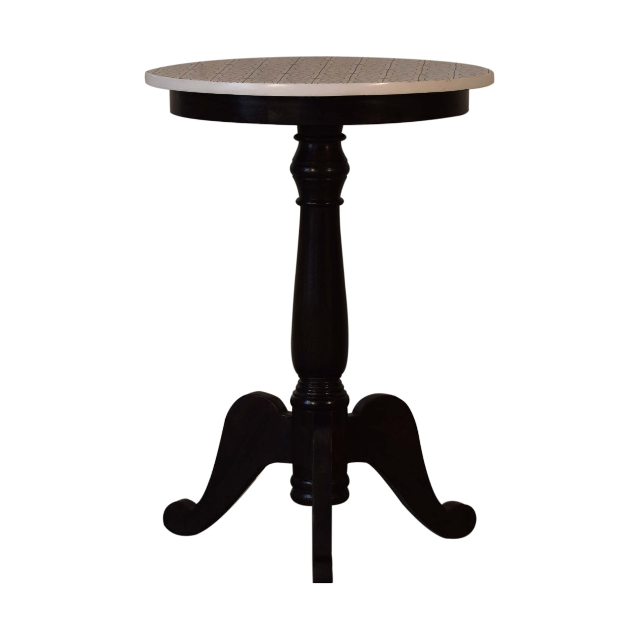 Round French Style Tea Table Accent Piece