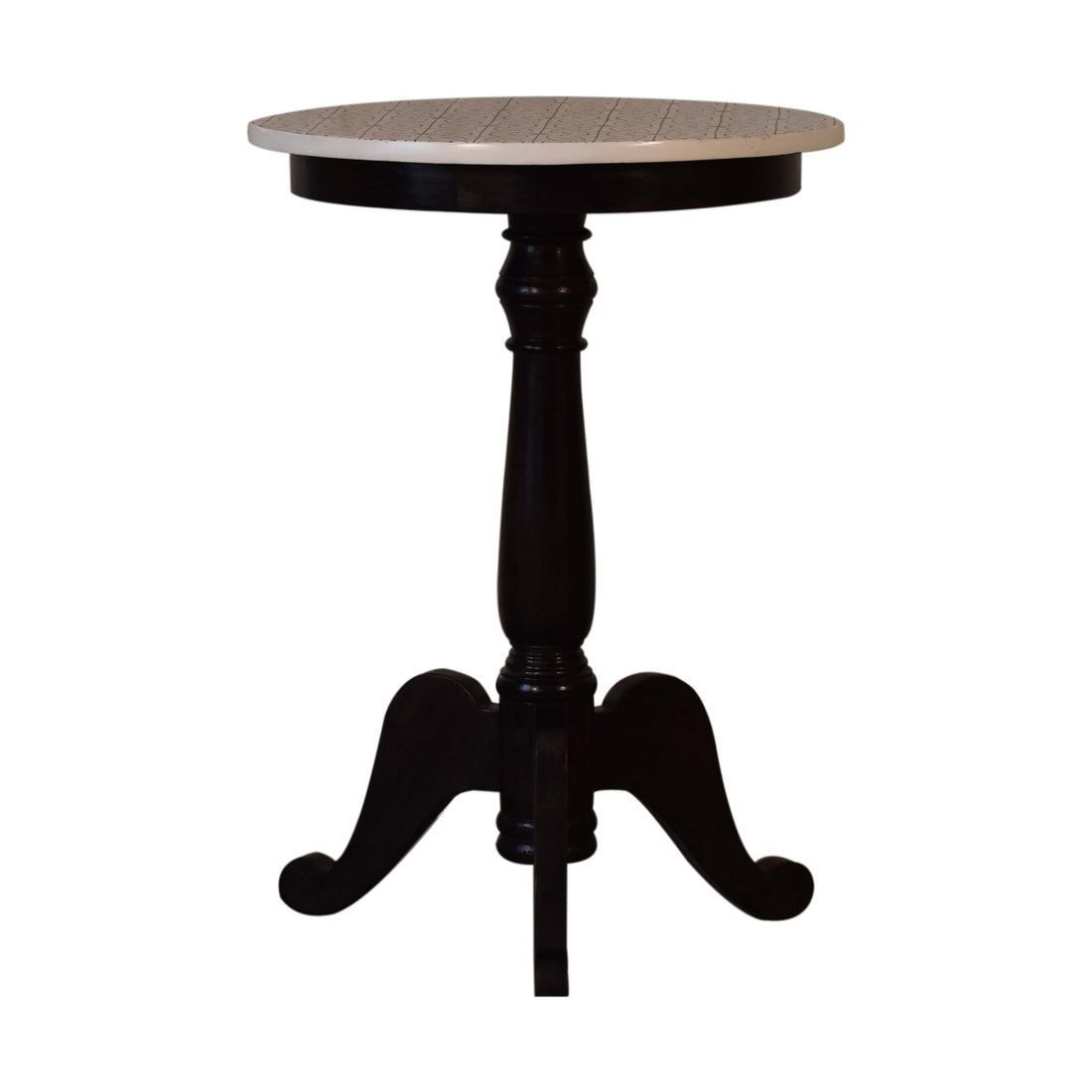 Round French Style Tea Table Accent Piece